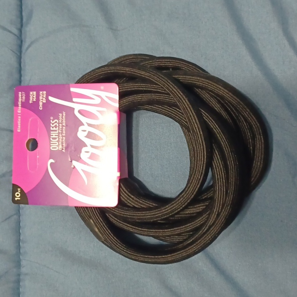 Thick hair hairties